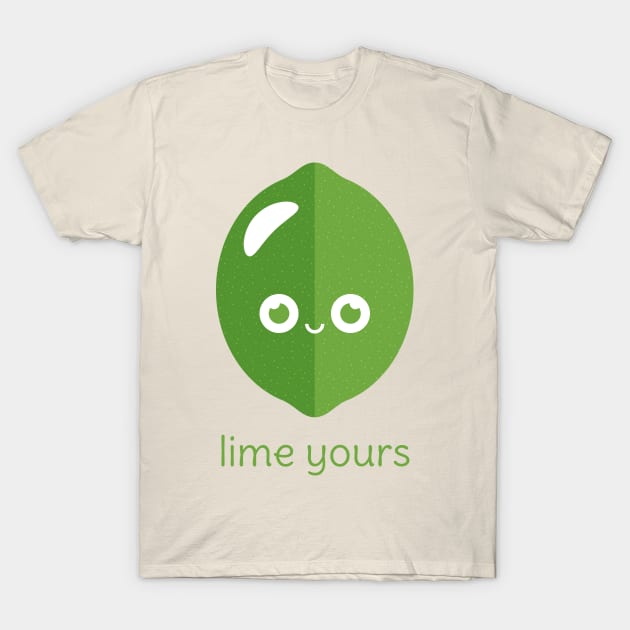 Lime Yours T-Shirt by slugbunny